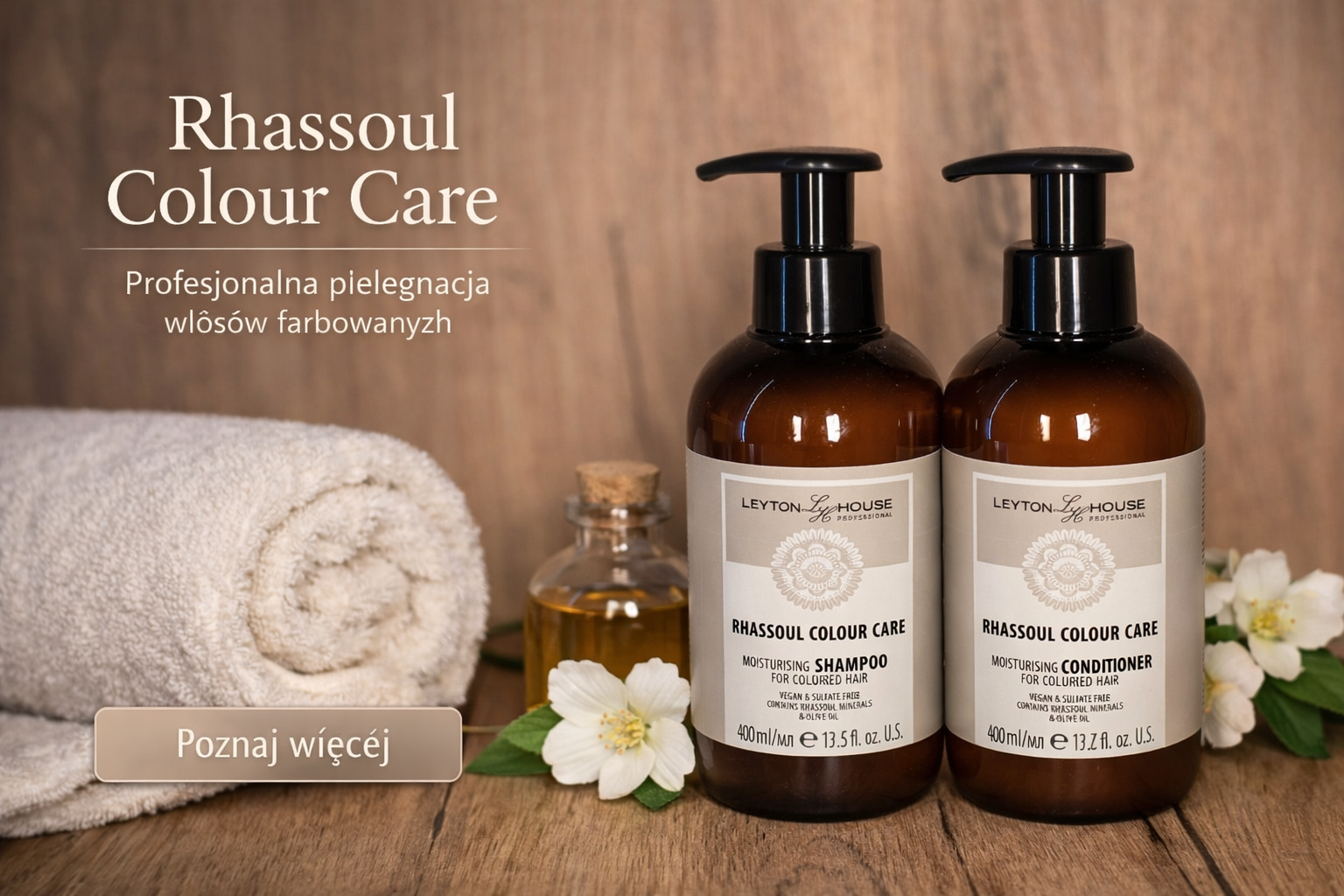 Nowość – pielęgnacja Rhassoul Colour Care